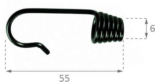 Крюк для эспандера 6